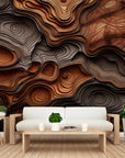 Wooden Contour Wall