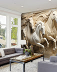 Five Running Horses