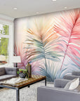 Colorful Palm Leaves